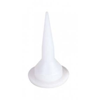 SEALANT / BARREL GUN WHITE TIPS - PACK OF 10